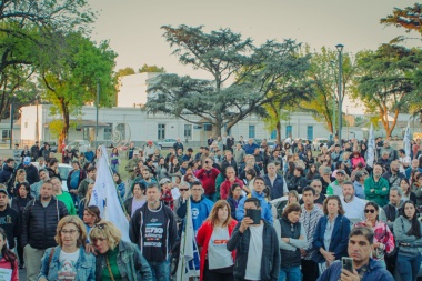 Multitudinaria marcha en Junín en defensa de la educación y la universidad pública