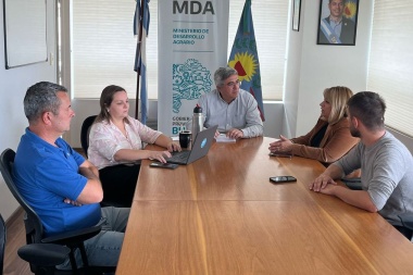 Gestiones ante provincia por caminos, infraestructura hídrica y producción