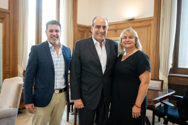 Revilla tuvo con Francos su presentación ante el gobierno nacional