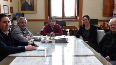 Britos recibió a la nueva Comisión Directiva del Parque Industrial