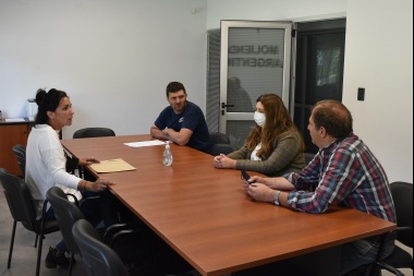 Producción junto a la Comisión del Sector Industrial Planificado gestionan Aporte no Reembolsable