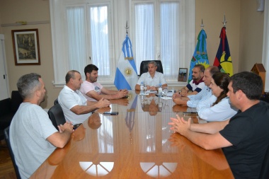 Golía analizó con empresarios proyectos y objetivos para el Parque Industrial chacabuquense