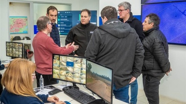 Petrecca recibió a Alonso e insistió por más recursos para Junín