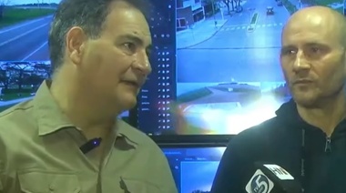 Alonso destacó que "Alberti es un ejemplo en materia de seguridad"