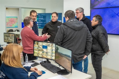 Petrecca recibió a Alonso e insistió por más recursos para Junín