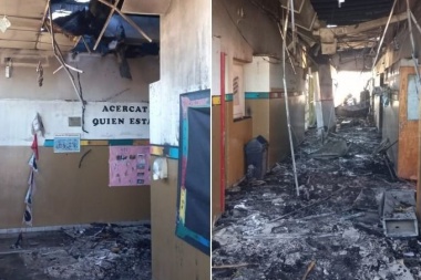 Provincia enviará los fondos para reconstruir la Primaria 48