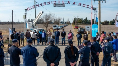 Colocan cámaras de seguridad en localidades del partido de Junín
