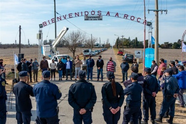 Colocan cámaras de seguridad en localidades del partido de Junín