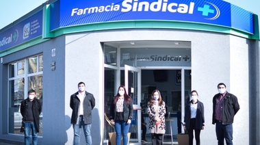 La nueva farmacia sindical ofrecerá un descuento del 30% en la compra de medicamentos para vecinos sin obra social