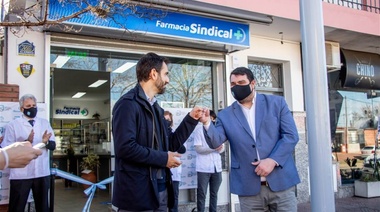 El Sindicato de Empleados de Comercio inauguró la cuarta farmacia sindical de la ciudad