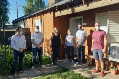 Revilla, Aiola y Serenal apuntalaron la campaña del oficialismo en la cuarta