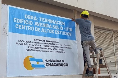 Avanza la construcción de Centro Universitario Chacabuco