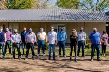 Petrecca recibió a los referentes gremiales enrolados en la CGT de Junín