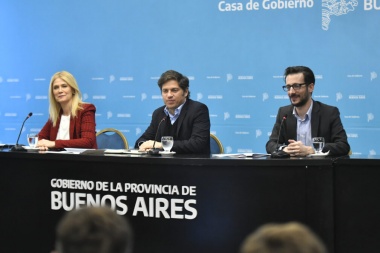 Ante intendentes del conurbano, Kicillof lanzó "Buenos Aires Crea"