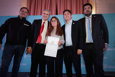 Kicillof en Chacabuco: “el 7 de septiembre se vota si hay estado o no"