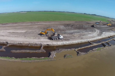 Provincia continuará con el dragado del Río Salado entre Bragado y Junín