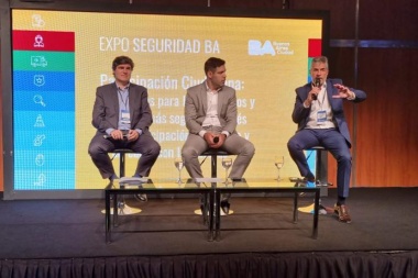 Rosa participó de la primera Expo Seguridad en CABA