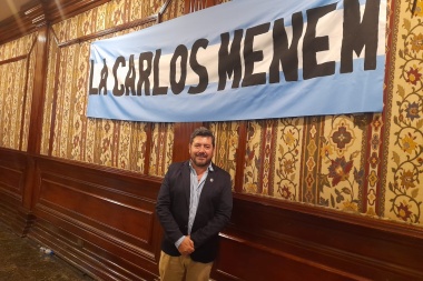 Franco se suma a "La Carlos Menem" y trabaja para su lanzamiento en Junín