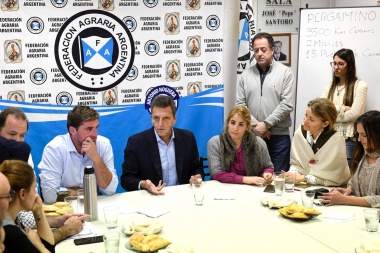 Massa prometió bajar al 30% la presión impositiva a Pymes y al sector agropecuario