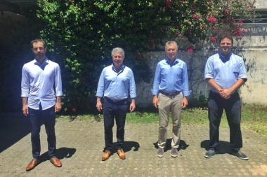 Petrecca estuvo con Macri junto a los intendentes de Pergamino y 9 de Julio