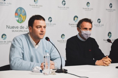 Barroso recibió a Katopodis y su comitiva y pidió por un Parque Industrial para 9 de Julio