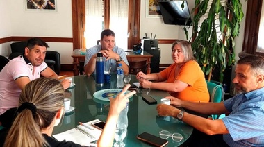 Concejales del FdT mano a mano con intendente PRO