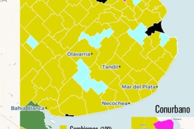 Listas locales de Cambiemos ganaron en 100 distritos, una decena más que las PASO