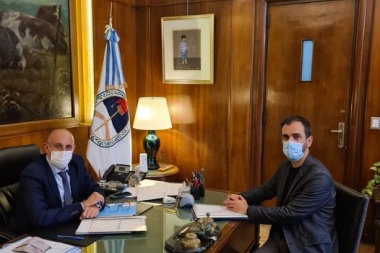 Guerrera recibió a Petrecca y acordaron buscar disminuir el impacto del viaducto