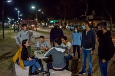 Petrecca inauguró la ampliación del Parque Central: "donde antes había abandono, hoy se reúnen las familias”