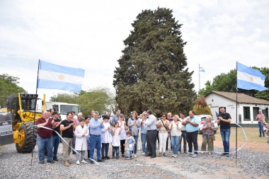 Britos destacó que por inflación, obras concluyen con fondos municipales