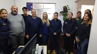 Golía recorrió las nuevas instalaciones de la Comisaría de la Mujer