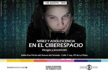 En el Senado se llevará adelante una jornada sobre “Niñez y Adolescencia en el Ciberespacio”