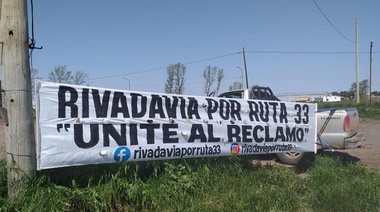 Vecinos autoconvocados se reunieron para reclamar por la ruta 33