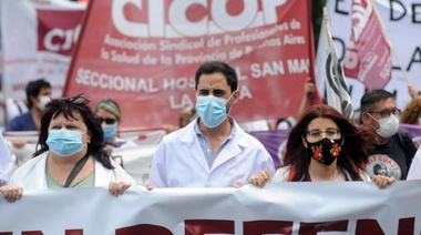Ultimátum a Kicillof: médicos quieren ser reconocidos por el esfuerzo en pandemia