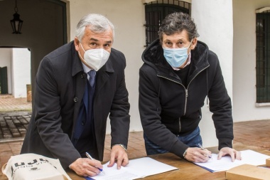 Gobernador de Jujuy respaldó a Posse de cara a las internas en Cambiemos