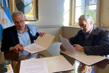 Fernández acordó con Perczyk dos nuevos edificios educativos en T. Lauquen