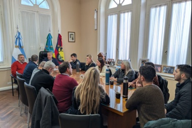 Golía recibió a concejales oficialistas para repasar gestión en Chacabuco