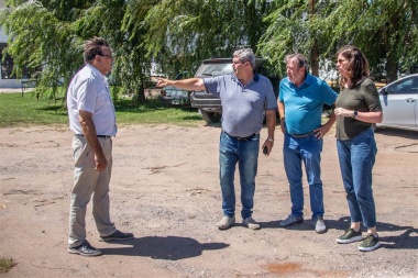 Municipio y Vialidad nacional repasaron obras sobre Ruta 188 en Junín