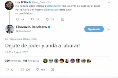 D'Elía le pidió a Randazzo que se baje y éste le respondió: "Andá a laburar"