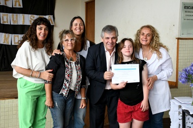 Britos destacó que la inclusión de jóvenes con discapacidad es una política de Estado en Chivilcoy