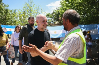 Rodríguez Larreta visitó Hurlingham y manifestó preocupación por la inseguridad