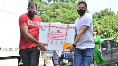 En tierra radical, las vacunas llegaron de la mano de concejales del FdT