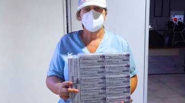 Junín recibió un nuevo lote con 3600 dosis de la vacuna Oxford/AstraZeneca
