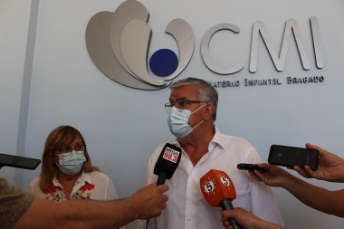 Recorrida de obras por el nuevo Centro Materno Infantil de Bragado