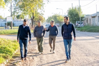 Petrecca acelera, muestra obras y gestión local en Junín