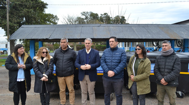 Golía recorrió el Corralón Municipal de Chacabuco
