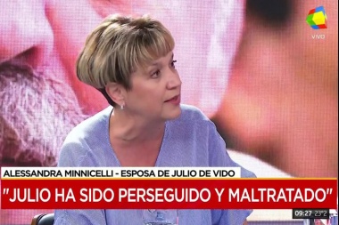 La esposa de De Vido insiste con que al ex ministro K "le soltaron la mano"