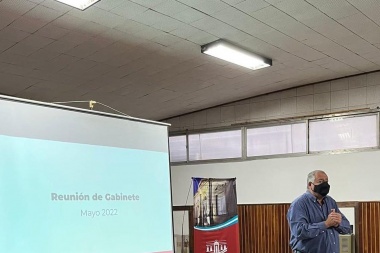 Battaglia reunió a su gabinete en General Arenales y repasó gestión 2022