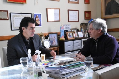 Britos recibió a Urtubey y coincidieron en fortalecer los vecinalismos