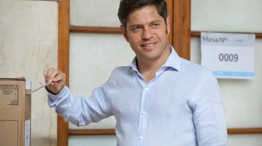 Kicillof: "Hay que votar pensando en los demás también"
